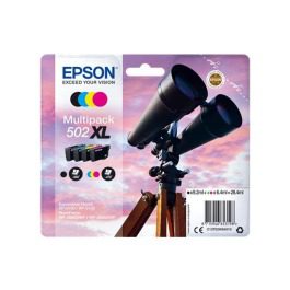 Conjunto 4 Tinteiros Epson 502XL Originais Série Binóculos T02W6 (C13T02W64010)