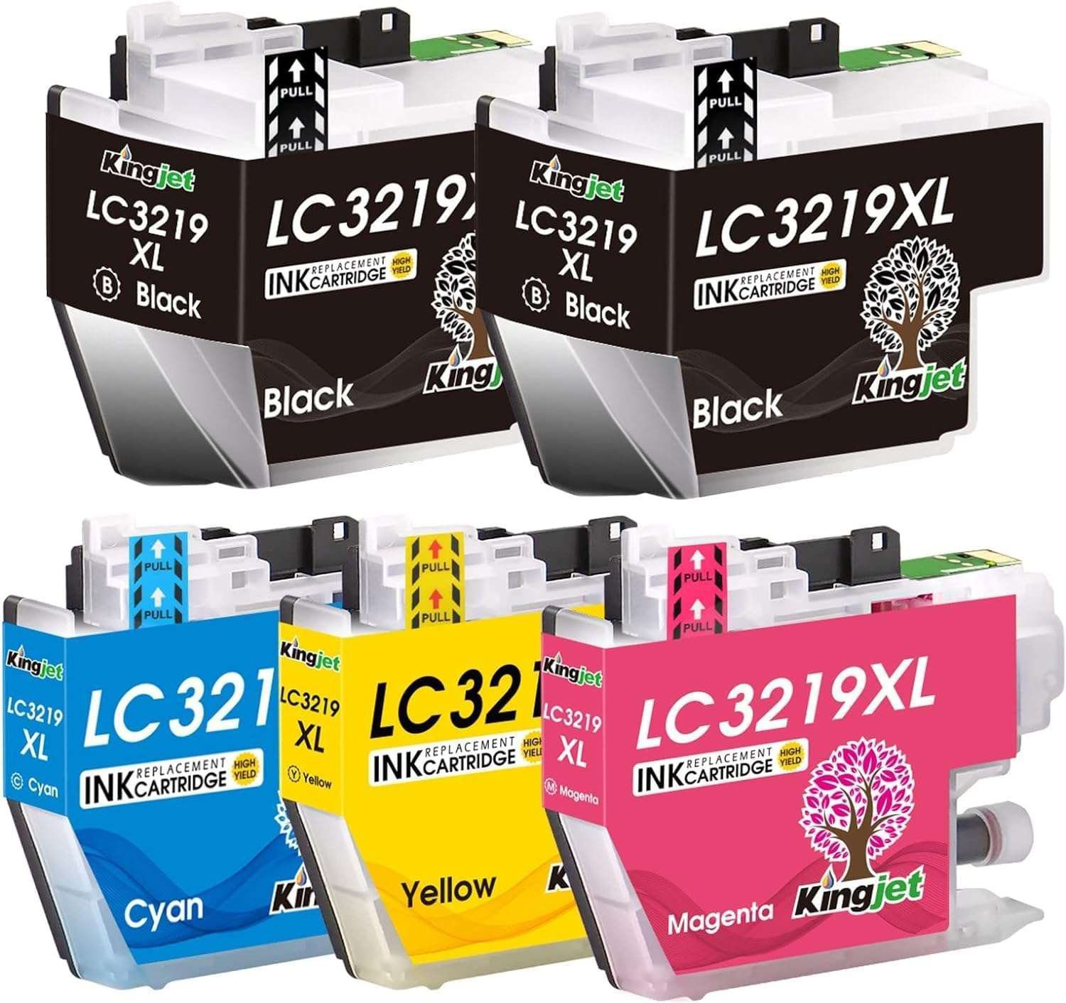 Conjunto 10 Tinteiros Brother LC3217 / LC3219 XL Compatíveis