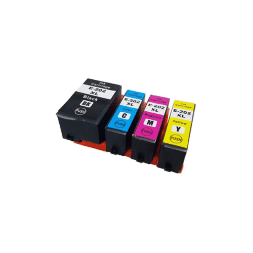 Conjunto 4 Tinteiros Epson 202 XL Compatíveis