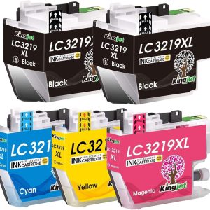 Conjunto 5 Tinteiros Brother LC3217 / LC3219 XL Compatíveis