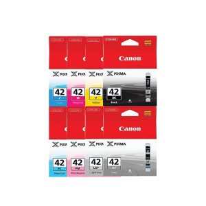 Multipack 8 Tinteiros Canon Originais CLI-42 (6384B010)